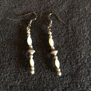 Bohemian dangle pierced earrings